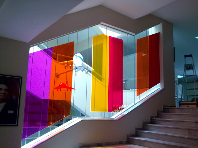 Çelik Halatlı Pileksi Glass Ara Bölme Bilim ve Teknoloji Müzesi